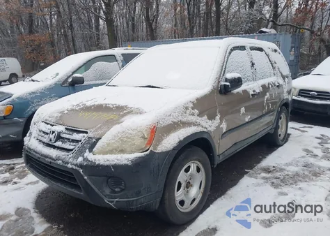 2006 Honda Cr-V Lx z USA, uszkodzony, nr VIN SHSRD68556U400976